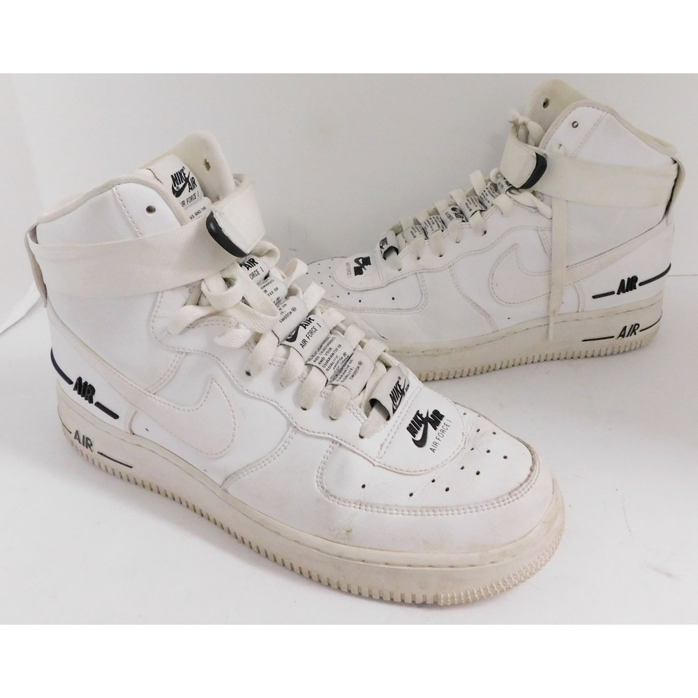 Nike Air Force 1 High 07 LV8 Shoes Mens 8 White Retro Basketball CJ1385-100